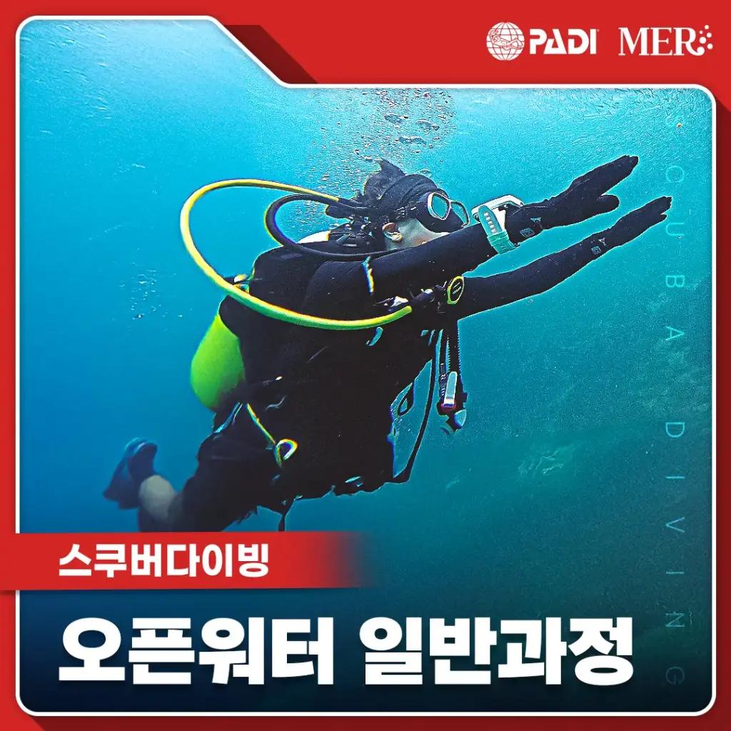 스쿠버 다이빙 오픈워터 일반과정