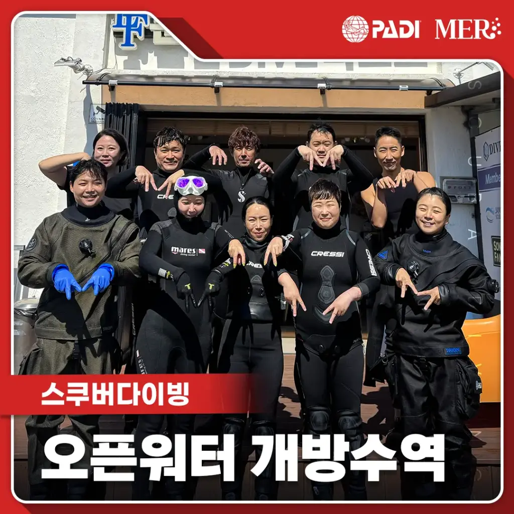 오픈워터 개방수역 (고성)